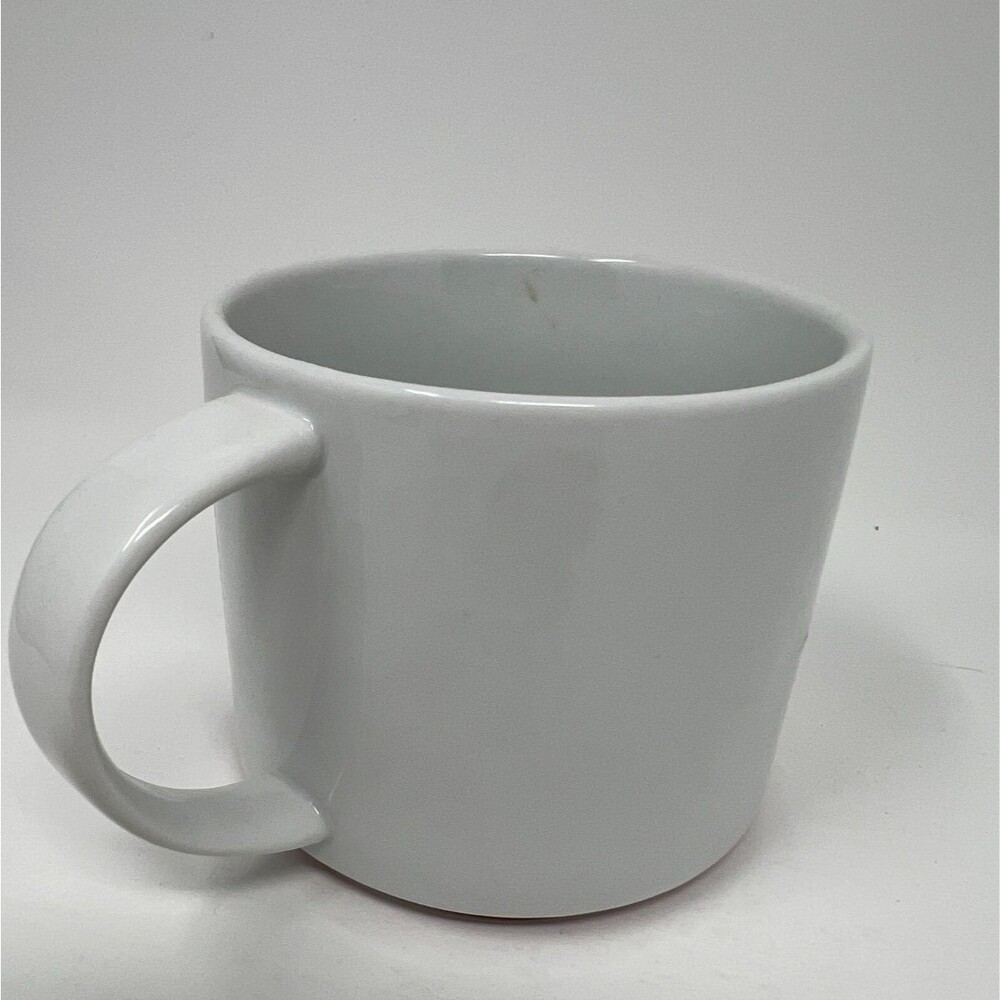 2012 Starbucks White Red Bottom Coffee Mug 16 fl oz Gold Logo China - Picture 5 of 7